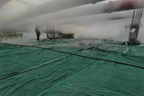 “蒸科技”首次亮相濟南地鐵，冬季混凝土砂漿低溫施工也不怕！